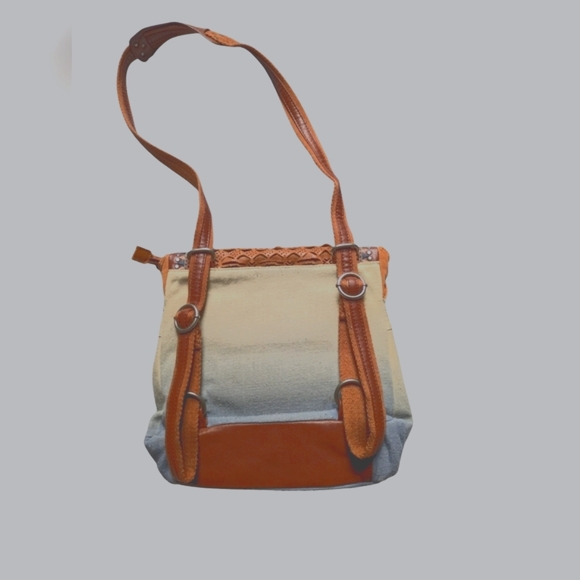 The Sak Ventura Convertible Denim Crossbody/ To Backpack - Picture 9 of 9